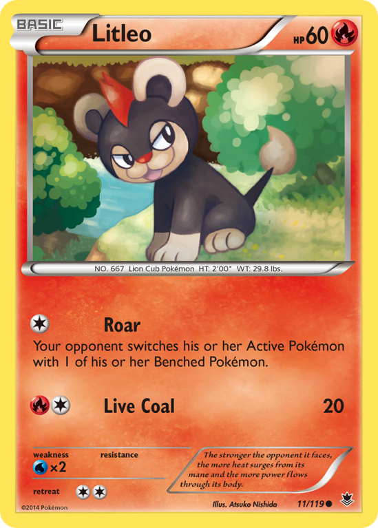 Litleo 11/119 XY Phantom Forces