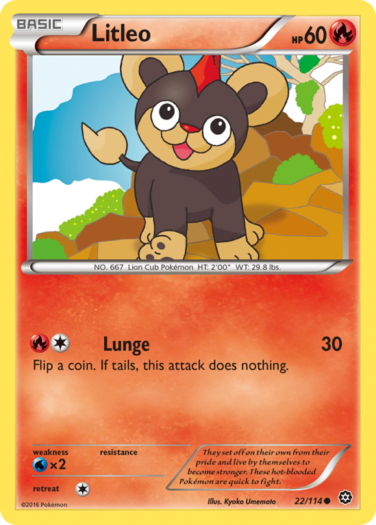 Litleo 22/114 XY Steam Siege