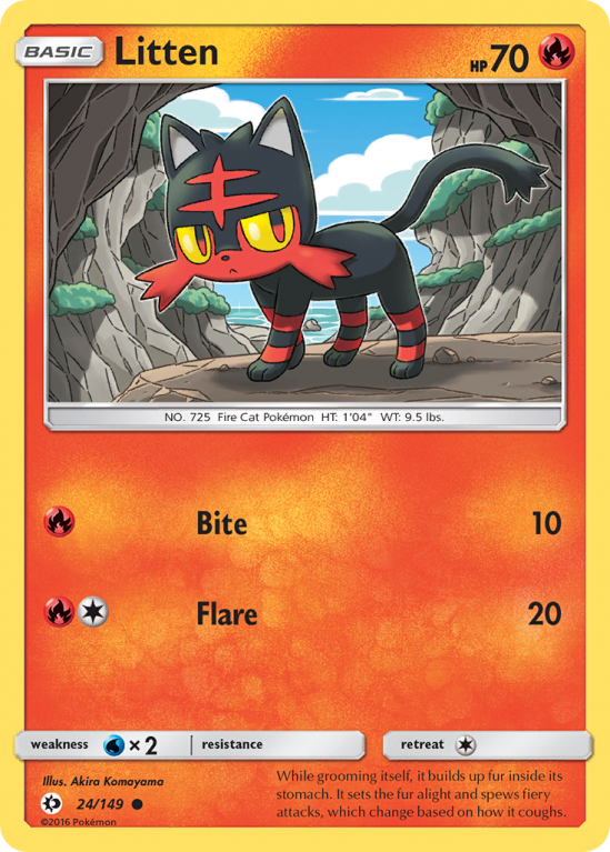 Litten 24/149 Sun & Moon Sun & Moon