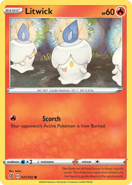 Litwick 31/192 Sword & Shield Rebel Clash