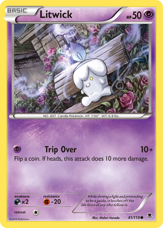 Litwick 41/119 XY Phantom Forces