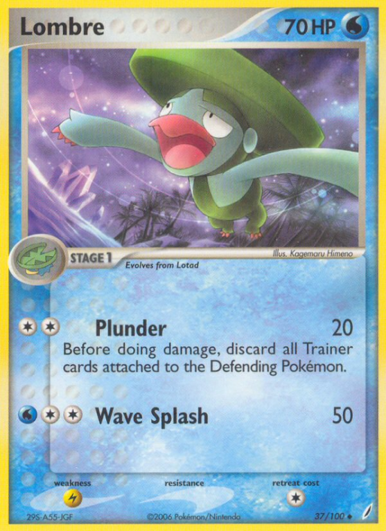 Lombre 37/100 EX Crystal Guardians