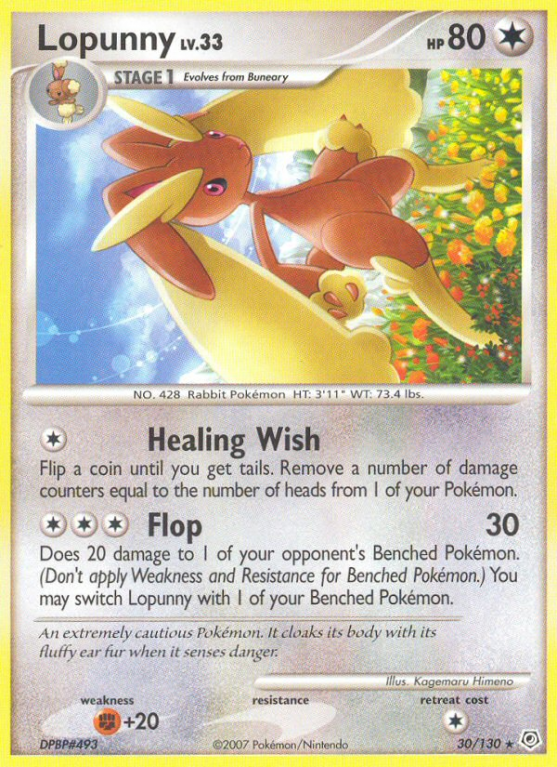 Lopunny 30/130 Diamond & Pearl Diamond & Pearl