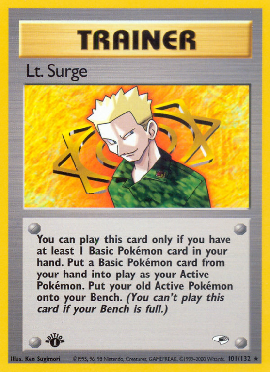 Lt. Surge 101/132 Gym Gym Heroes