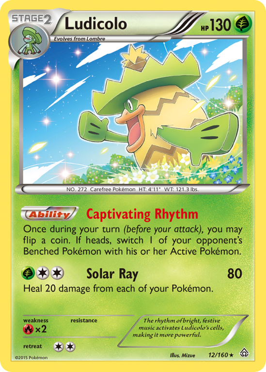 Ludicolo 12/160 XY Primal Clash