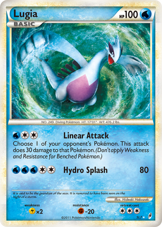 Lugia SL7/106 HeartGold & SoulSilver Call of Legends