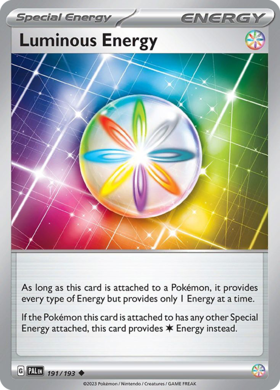 Luminous Energy 191/193 Scarlet & Violet Paldea Evolved