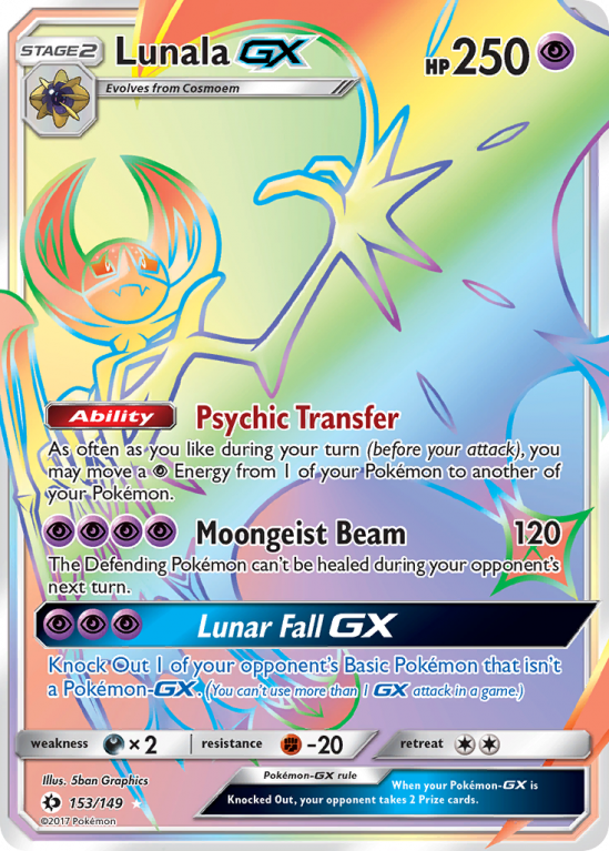 Lunala-GX 153/149 Sun & Moon Sun & Moon