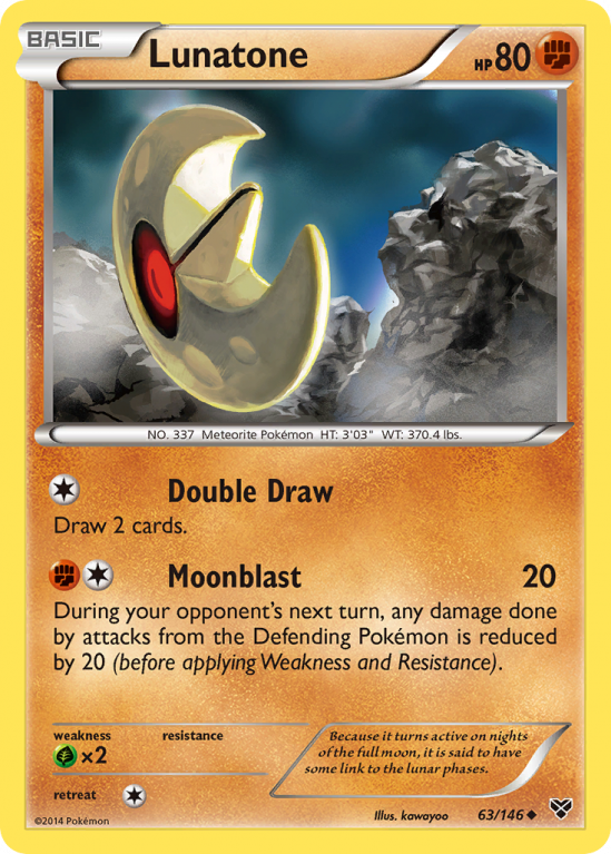 Lunatone 63/146 XY XY