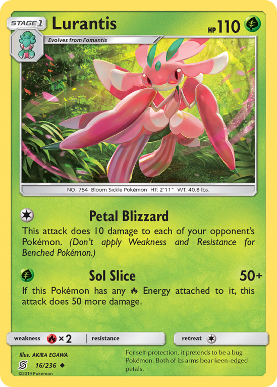 Lurantis 16/236 Sun & Moon Unified Minds