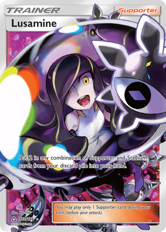 Lusamine 153/156 Sun & Moon Ultra Prism