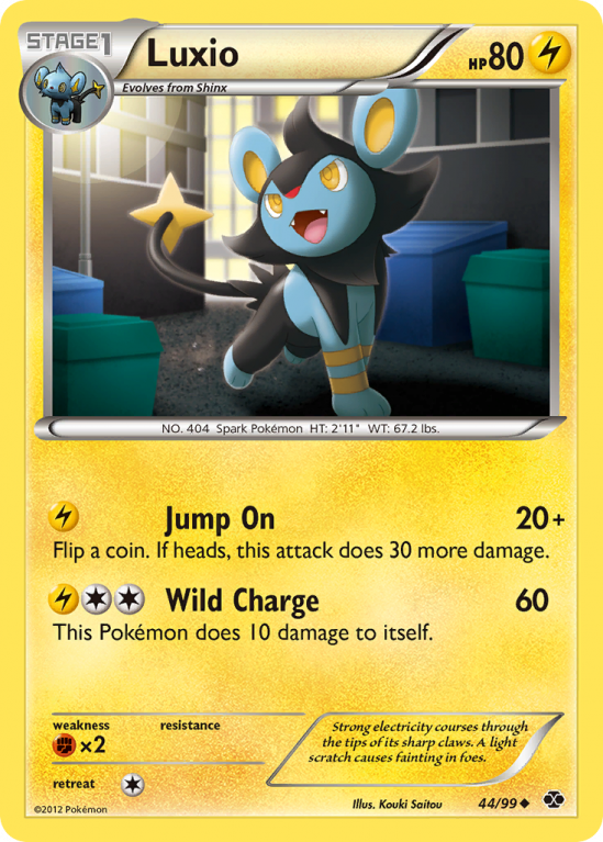 Luxio 44/99 Black & White Next Destinies