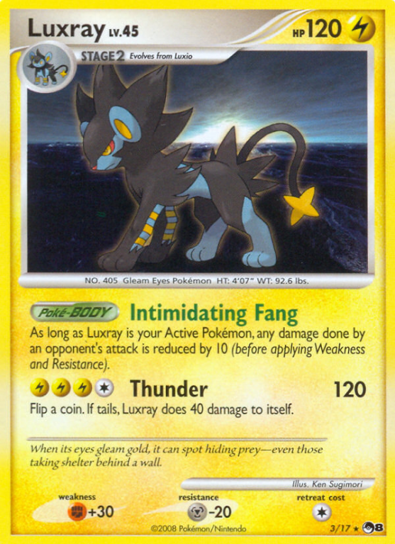 Luxray 3/17 POP POP Series 8