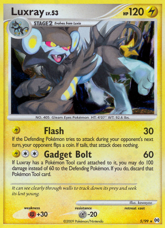 Luxray 5/99 Platinum Arceus
