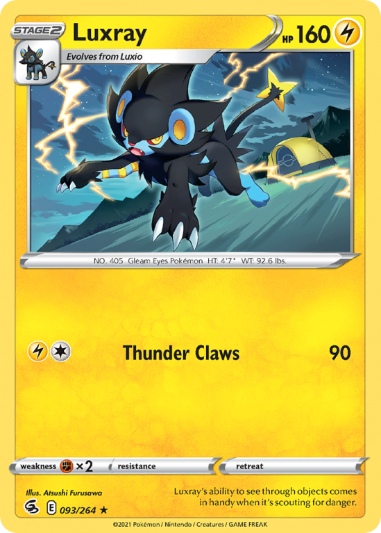 Luxray 93/264 Sword & Shield Fusion Strike