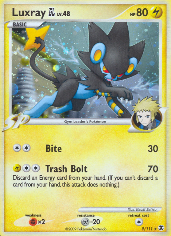 Luxray GL 9/111 Platinum Rising Rivals