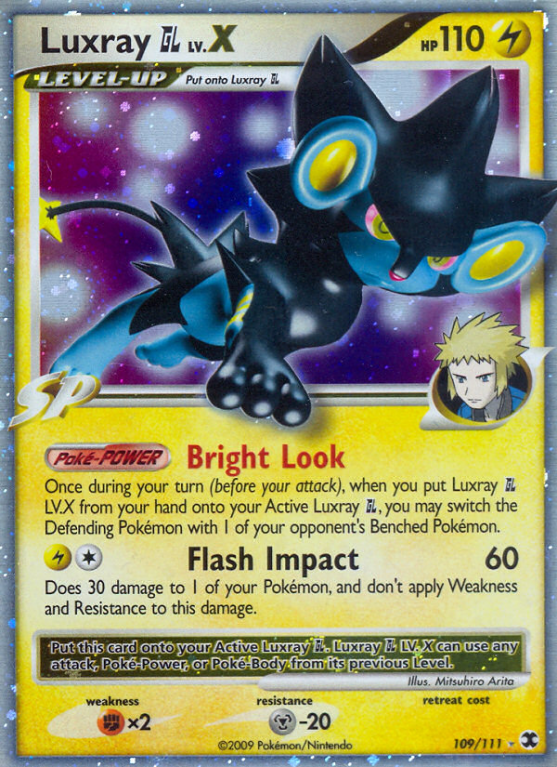 Luxray GL LV.X 109/111 Platinum Rising Rivals