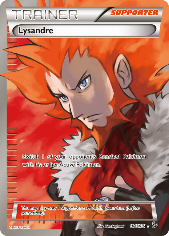Lysandre 104/106 XY Flashfire