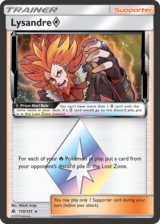 Lysandre ◇ 110/131 Sun & Moon Forbidden Light