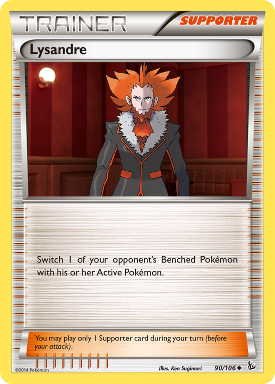 Lysandre 90/106 XY Flashfire