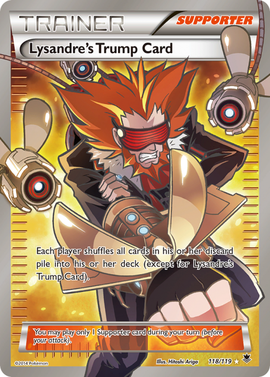 Lysandre's Trump Card 118/119 XY Phantom Forces