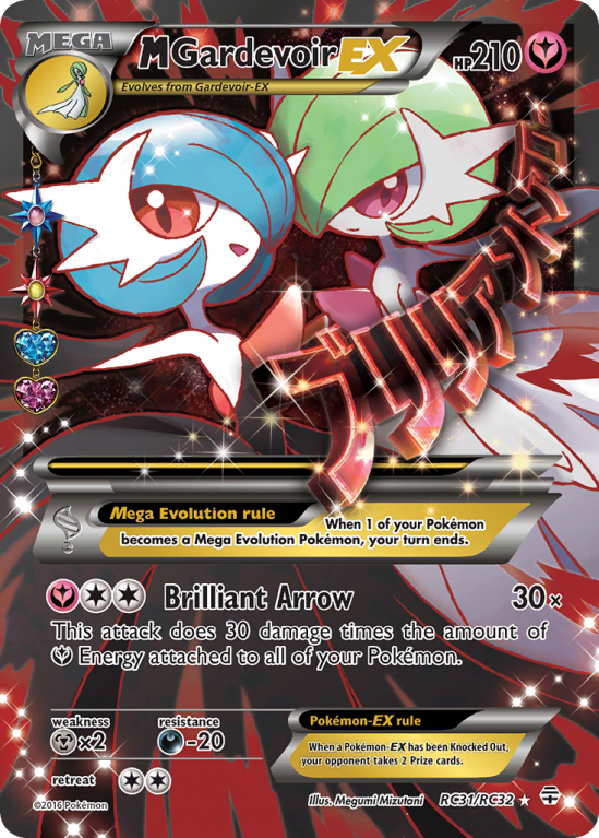 M Gardevoir-EX RC31/115 XY Generations