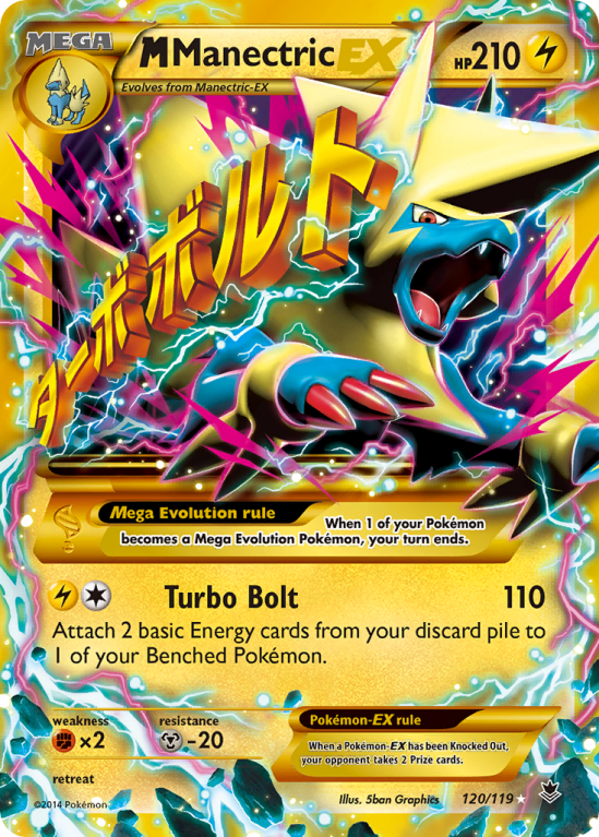 M Manectric-EX 120/119 XY Phantom Forces