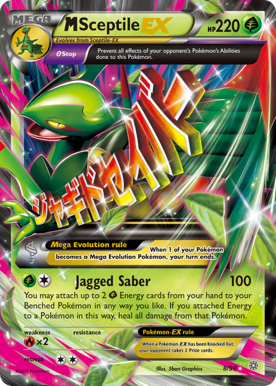 M Sceptile-EX 8/98 XY Ancient Origins