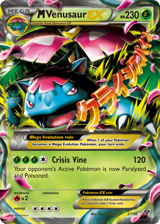 M Venusaur-EX 2/146 XY XY