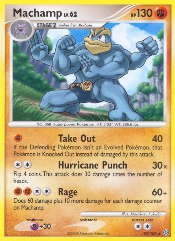 Machamp 20/100 Diamond & Pearl Stormfront