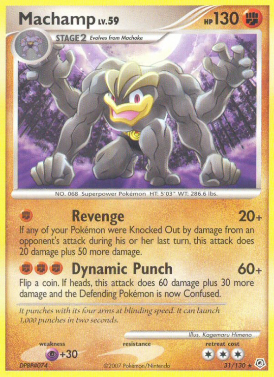 Machamp 31/130 Diamond & Pearl Diamond & Pearl