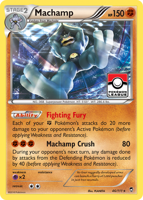 Machamp 46/111 XY Furious Fists