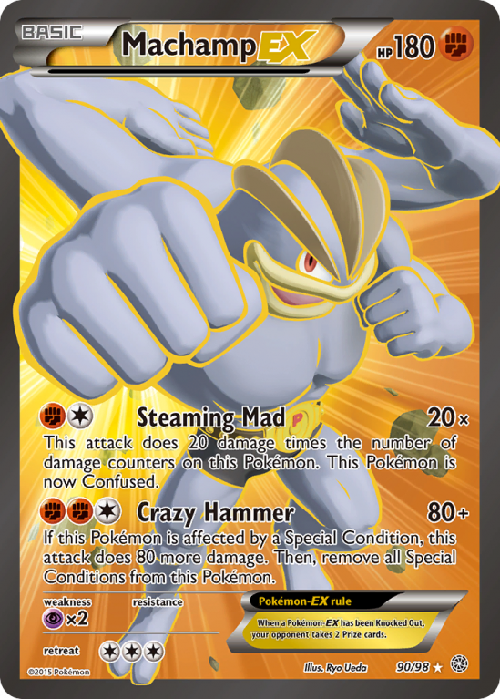 Machamp-EX 90/98 XY Ancient Origins