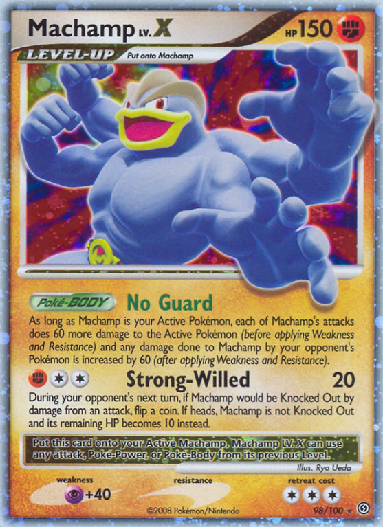 Machamp LV.X 98/100 Diamond & Pearl Stormfront
