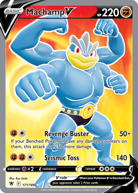 Machamp V 171/189 Sword & Shield Astral Radiance
