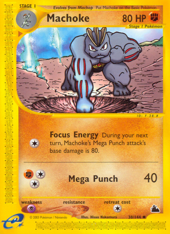Machoke 38/182 E-Card Skyridge