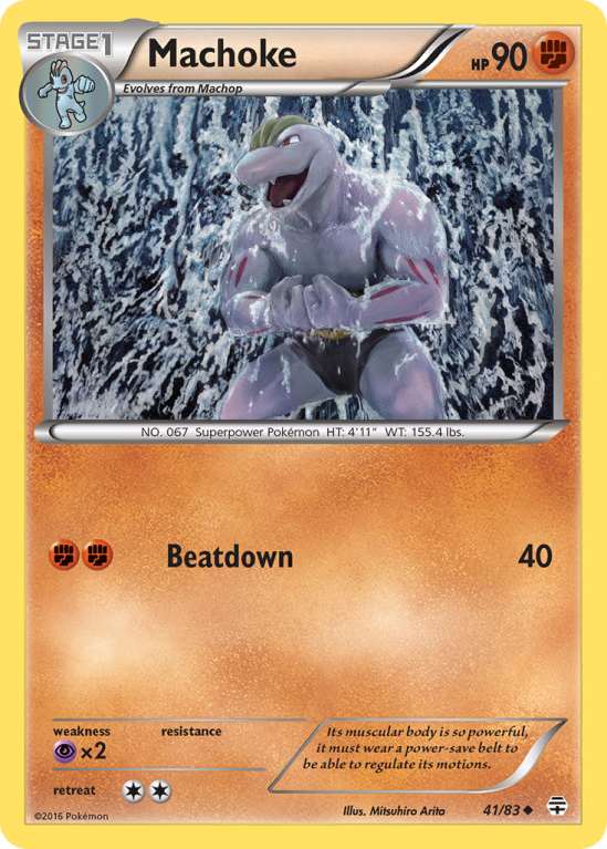 Machoke 41/115 XY Generations