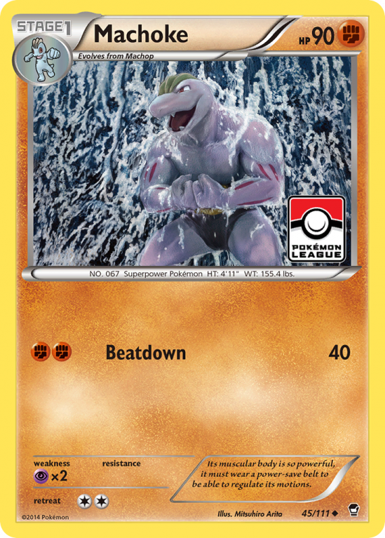 Machoke 45/111 XY Furious Fists