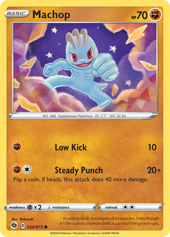 Machop 24/73 Sword & Shield Champion's Path