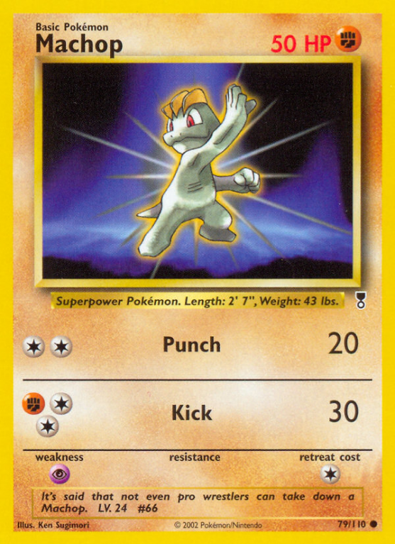 Machop 79/110 Other Legendary Collection