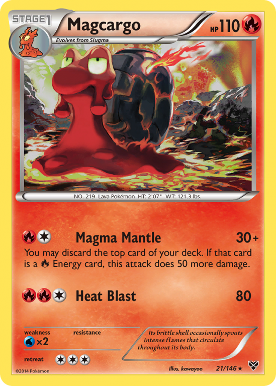 Magcargo 21/146 XY XY