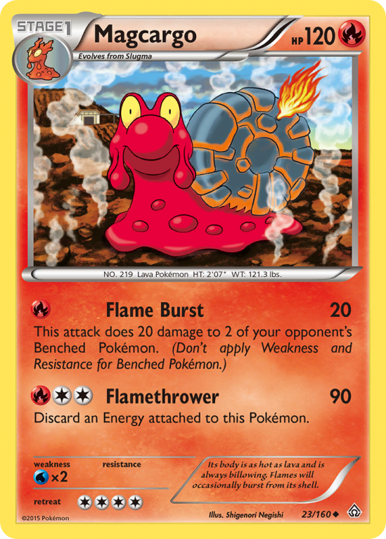 Magcargo 23/160 XY Primal Clash