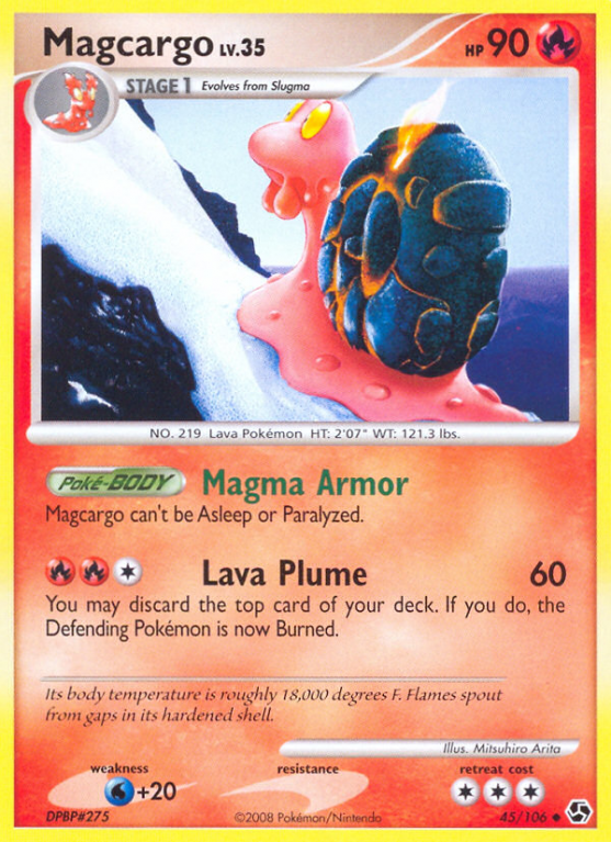 Magcargo 45/106 Diamond & Pearl Great Encounters