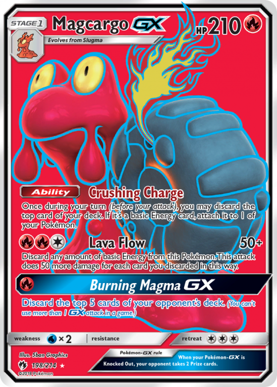 Magcargo-GX 198/214 Sun & Moon Lost Thunder