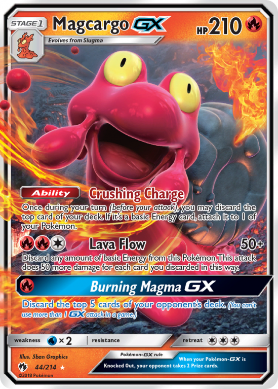 Magcargo-GX 44/214 Sun & Moon Lost Thunder