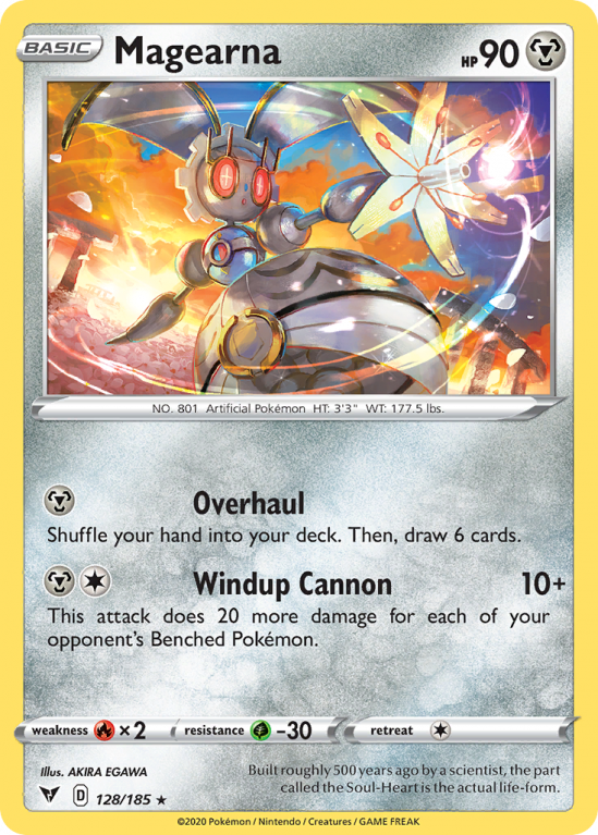 Magearna 128/185 Sword & Shield Vivid Voltage