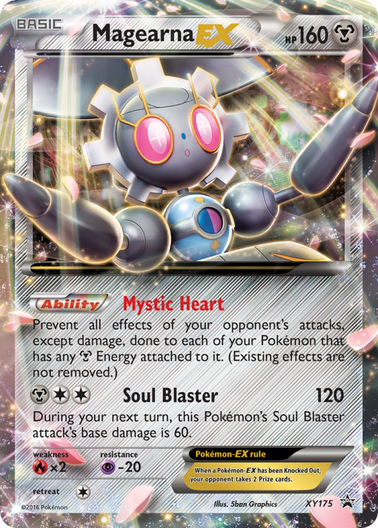 Magearna-EX XY175/183 XY XY Black Star Promos