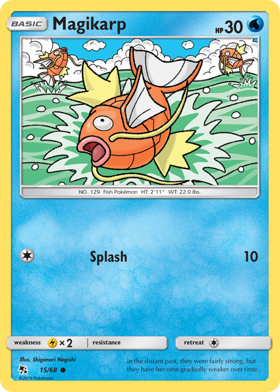 Magikarp 15/68 Sun & Moon Hidden Fates