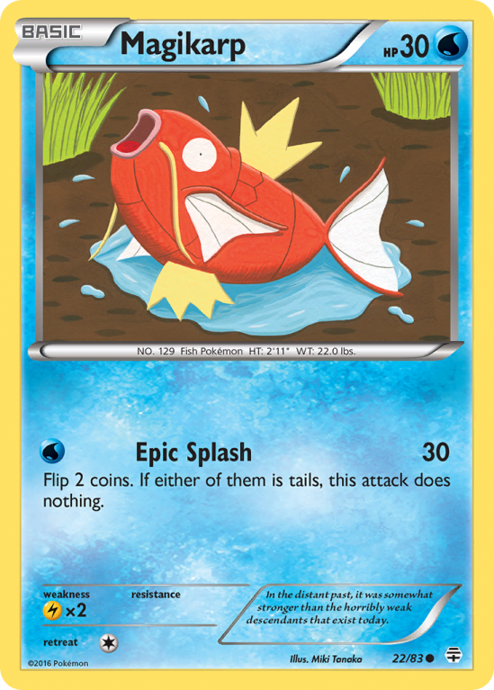 Magikarp 22/115 XY Generations