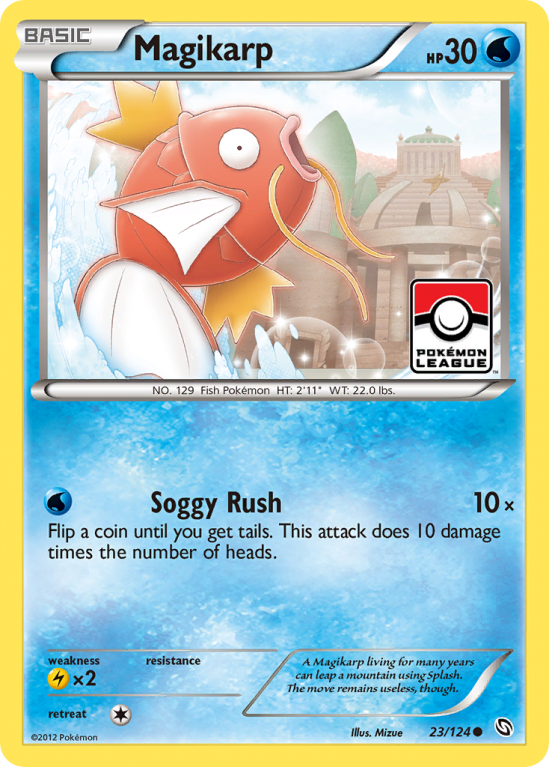 Magikarp 23/124 Black & White Dragons Exalted
